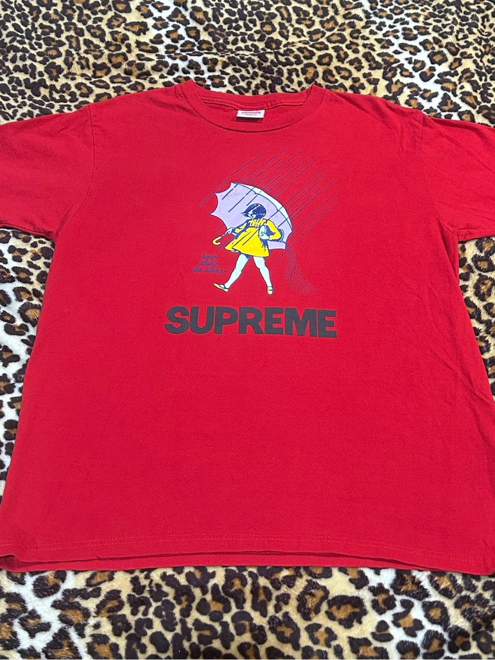 Supreme Morton Salt Red Tee: RARE